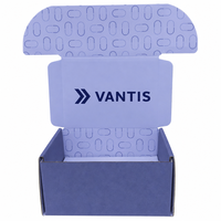 Boîtes d'emballage de luxe personnalisées avec logo imprimé, écologiques, vert menthe et or, pour vêtements de marque (chemises, jupes, costumes, chaussettes)