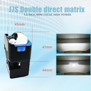 IDISON J7S Faro LED Matrix de 1.6 Pulgadas, Luz Alta/Baja, 35W/58W, <span class=keywords><strong>1200</strong></span>/4000Lux, 6000K, Controlador Integrado, Ventilador de Refrigeración - Product Image 5