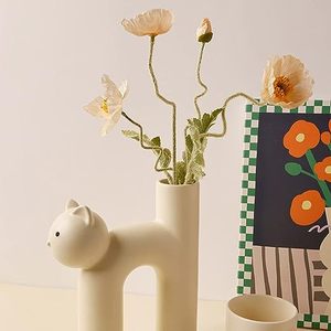 <span class=keywords><strong>Maceta</strong></span> de cerámica Mini gato en forma de dibujos animados lindo <span class=keywords><strong>maceta</strong></span> única <span class=keywords><strong>gatito</strong></span> decoración jarrón decorativo - Product Image 4