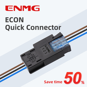 Cảm biến cắm nhanh enmg Econ với công tắc quang điện cáp không có vỏ cho các ứng dụng kết nối e-con 3 cực 4 cực - Product Image 2