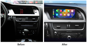 Radio para Auto Android con Pantalla Táctil HD de 8.8 Pulgadas y Sistema Dual para Audi A5 A4L 2009-2012, CarPlay Inalámbrico, Navegación GPS Automática - Product Image 2
