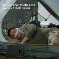 Chargeur solaire portable, batterie de secours pour le camping, la pêche, les produits frigorifiques