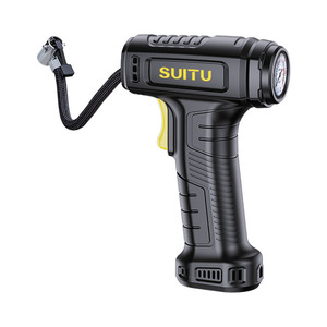 Pantalla inteligente, bomba de inflado inalámbrica de mano montada en el coche, Monitor <span class=keywords><strong>Digital</strong></span> de presión de neumáticos, iluminación de emergencia al aire libre ABS - Product Image 1