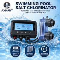 Système de Chlorateur au Sel pour Piscine à Débit de Salinité, avec Plaques en Titane IR Robustes, Moniteur de Débit et Désinfection, Vente Directe Usine