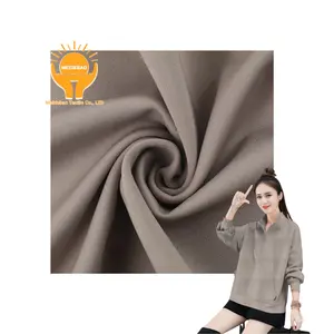 MEIDEBAO 320g Nylon Double-sided Laminated Fleece Nylon Ammonia High Elastic Fleece Sports Fabrics Bottom Shirt Warm Fabrics