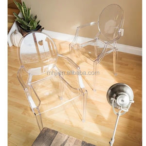 Grosir Kursi Makan Restoran Restoran Hantu Akrilik Warna Resin PC Kualitas Tinggi - Product Image 4