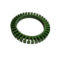Plaque de stator de moteur AC RenTai 3115 en acier au silicium, diamètre extérieur 31 mm, diamètre intérieur 13 mm, 12 fentes, épaisseur 0,2 mm, estampage