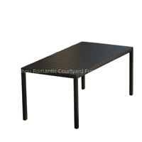 Quadratischer Outdoor-Esstisch für Gewerbliche Terrassen und Außengastronomie