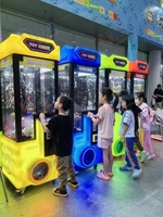 Machine à attraper les poupées LiFang personnalisée, commerciale, à monnayeur, pour centre commercial, avec grue à griffes pour jouets en peluche colorés