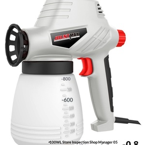 JOUST MAX Airless High Pressure Spray Gun for Household Decoration Petrol/<b>Gasoline</b> Powered 2500PSI Max Pressure Latex Paint Use - Product Image 4