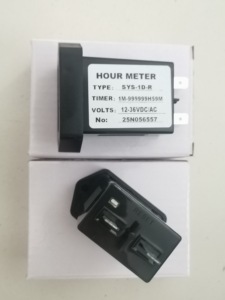 Compteur d'accumulation numérique SYS-1D-R AC100V-250V DC12V-36V avec affichage électronique, minuterie et compteur horaire, réglage au centième de seconde - Product Image 3