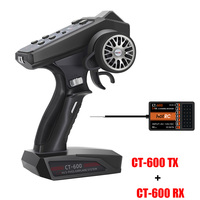 Transmisor DE SISTEMA DE Radio CT400 6CH 4CH 2,4 GHz, mando a distancia con receptor de 6 canales para coche de control remoto, tanque de barco, 1 canal, 2 canales, 2 canales, 1 unidad