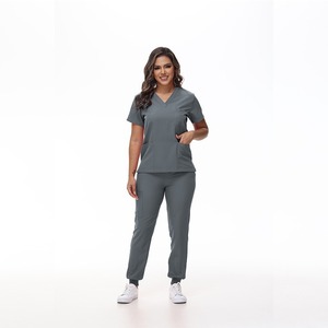 Nuovo Arrivo Set di Divise Mediche Vestibilità Perfetta Uniforme per Dottori e Infermieri Alta Qualità Divise Mediche per Ospedale - Product Image 5