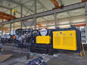 MONDE OP80-S-EL yüksek kaliteli hareketli çeneli kırıcı ve bantlı konveyör küçük taş kırma makinesi ile elek - Product Image 4