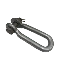 Manille en U en acier de haute qualité, galvanisée à chaud, pour lignes électriques aériennes, manilles à arc Ruipeng Power -16