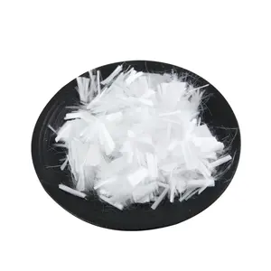 High Strength Anti-Cracking Pure PP High Retention Rate Polypropylene Staple Engineering Short Fiber For Nonwovens