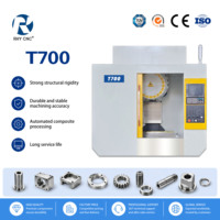 Centre d'usinage vertical haute précision T700 à rigidité élevée GSK/FANUC pour l'automobile, la quincaillerie et la mécanique - Nouveau