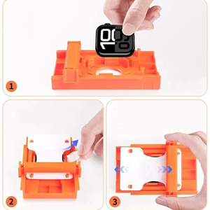 ฟิล์มติดง่ายสำหรับ <span class=keywords><strong>Apple</strong></span> <span class=keywords><strong>Watch</strong></span> <span class=keywords><strong>ultra</strong></span> 3 2 1 49มม. ฟิล์มกันรอยหน้าจอ PMMA ยืดหยุ่นได้สำหรับ iWatch ซีรีส์ S11 S10 42มม. 46มม. - Product Image 6