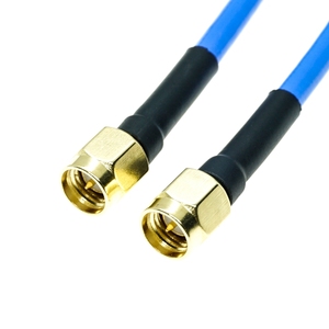 สายเชื่อมต่อ RF ความถี่สูง RG405ฟ้ากึ่งยืดหยุ่น SMA ชาย-ชายสายเสาอากาศ086ลดทอนต่ำ - Product Image 5