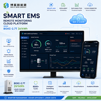 Système de stockage d'énergie extérieur à refroidissement liquide LiFePO4 de 241 kWh, armoire BESS tout-en-un C&I, pour la réduction des pics de consommation, alimentation de secours, micro-réseau, IP65