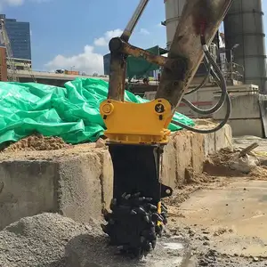 Moagem Ma Rock Grinder Para Venda Escavadeira cortador tambor rotativo Slicer