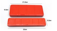 Set di 24 Colori Acquerello Vivaci Leggero e Portatile Set di Colori ad Acqua Solidi