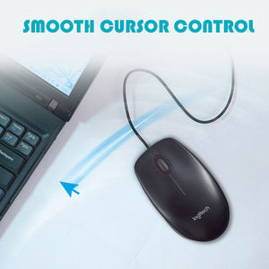 Ratón con cable <span class=keywords><strong>Logitech</strong></span> <span class=keywords><strong>M90</strong></span> adecuado para computadoras portátiles, computadoras de escritorio, juegos de oficina, etc. - Product Image 3