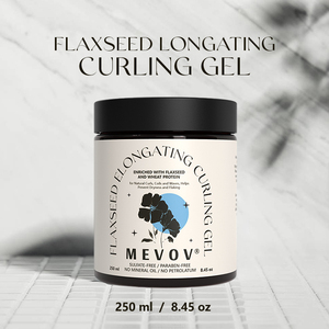 Gel de bouclage allongeant aux graines de lin de marque privée hydratant contrôlant les frisottis pour les boucles naturelles Gel de coiffure en bobines et vagues - Product Image 3