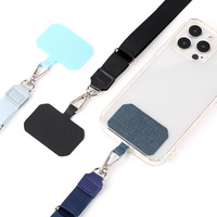 Set di ciondoli personalizzati per cinturini da telefono con laccetti sublimatici a sgancio rapido e porta badge identificativo