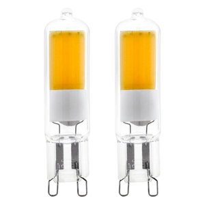 2 Lampadine LED 6CM - G9 2W 3000K 220-240V 15000H - Product Image 1