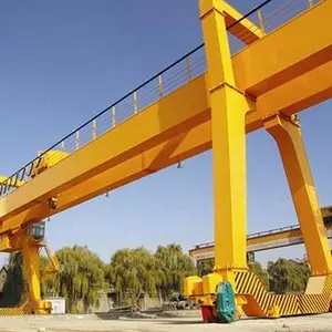 Electric Trolley Gantry Cranes 20 Ton 30 Ton 50 Ton Box Type Double Girder Precast Gantry Crane