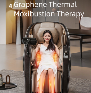 C29 2025 Fábrica Atacado Automática Gravidade Zero 4D Cadeira de Massagem Corpo Inteiro Produto de Saúde Portátil e Dobrável - Product Image 4