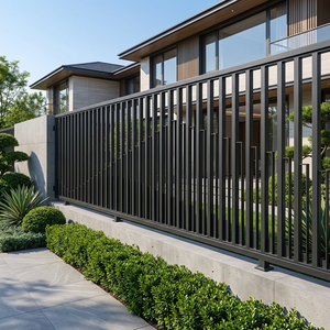 <span class=keywords><strong>Ringhiere</strong></span> Moderne in Acciaio Zincato <span class=keywords><strong>per</strong></span> Balconi, Portici, Scale e Ville - Facile Installazione, Resistenti alla Ruggine, Design Senza Telaio, Garanzia di 2 Anni - Product Image 2