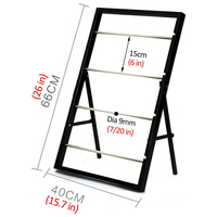 Jh-mech distributeur de bobine de fil à 4 étagères porte-ruban de bureau avec tige amovible rangement de rouleaux en vinyle