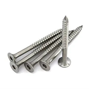 Rvs 65Mm 100Mm Bugle Hoofd Batten Schroeven Voor Hout Decking