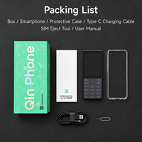 Teléfono Móvil J36-C 4G Desbloqueado, Sin Cámara, Pantalla Táctil de 2.8 Pulgadas, Doble SIM 32GB+3GB/64GB+4GB, Android 13 Compatible con Google Store