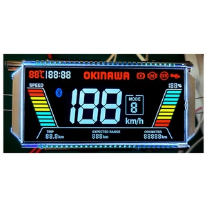 Display LCD del termostato VA del Display LCD personalizzato del Display del tachimetro del motociclo negativo del segmento digitale di alta qualità - Product Image 2