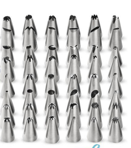 Ugelli per pasticceria in acciaio inossidabile 430 accessori per cucina pasticcere punte per decorare torte - Product Image 2