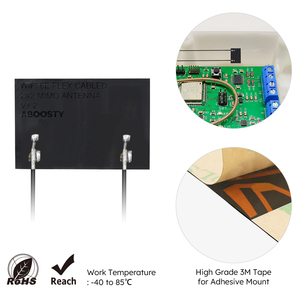 Antena Interna Adhesiva Aboosty AIWF028 WiFi 6E 2x2 <span class=keywords><strong>MIMO</strong></span> FPC 2.4G 5G 6G de Alta Eficiencia para Router y Puerta de Enlace IoT - Product Image 3