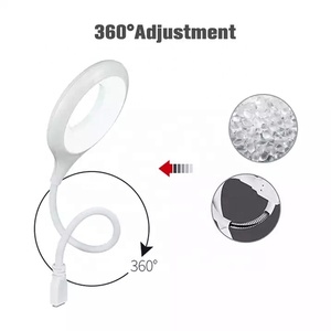 Mới nhất xách tay Máy tính để bàn đọc sách sáng tạo thông minh thông minh có thể gập lại bảng đêm đèn USB Led điều khiển bằng giọng nói bàn ánh sáng đèn - Product Image 4