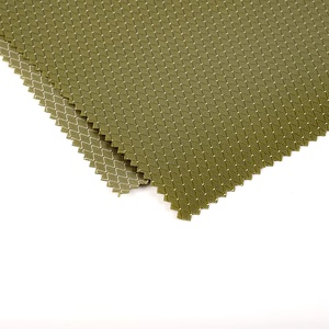 Bolsa de tela laminada con TPU ecológico, impermeable, transpirable, de 120 GSM, color verde memoria, <span class=keywords><strong>para</strong></span> carteras, bolsos, cosméticos, pañales <span class=keywords><strong>para</strong></span> coche. - Product Image 1