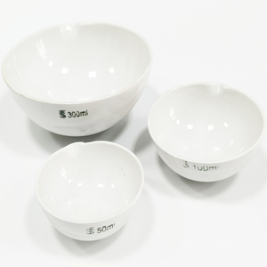 Bol d'évaporation en porcelaine céramique à fond rond de laboratoire de 30ml 100ml 250ml 500ml - Product Image 6