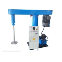 Disperseur haute vitesse mélangeur de liquide agitateur peinture liquide dispersant Machine mélangeur émulsifiant homogénéisateur