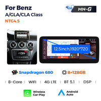 MEKEDE ID8 Snapdragon 680 Android-Bildschirm CarPlay Auto BT 5.0 für Mercedes Benz A GLA CLA Klasse W176 2013-2018 WLAN Auto GPS Navigation