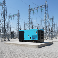 Groupe électrogène diesel insonorisé 300 kW, groupe électrogène silencieux, groupe électrogène électrique, groupe électrogène de secours, 330 kW