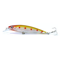 Appât dur artificiel de type Jerkbait pour la pêche à la truite basse, poids fixe, 11CM, 13.4G