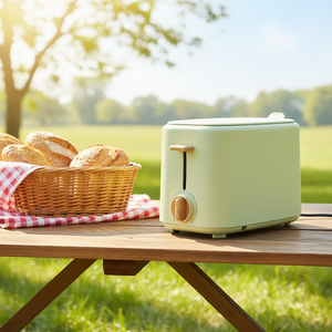 Ousheng 2 Slices Household Brushed Stainless Steel Electric Toaster Extra Wide Slots Variable Electronic Browning Control. - Product Image 4