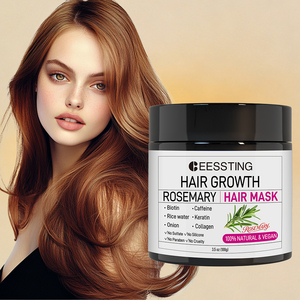 มาส์กบำรุงผมสูตรเข้มข้น ออร์แกนิค ช่วยเติมความชุ่มชื้น ซ่อมแซมเส้นผม ด้วยไบโอติน โรสแมรี่ และเคราติน สำหรับขายส่ง - Product Image 5