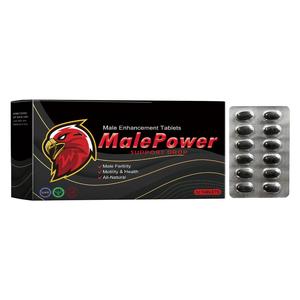 Tabletas Malepower Premium al por Mayor para Hombres, Apoya el Sistema Inmunológico, Aumenta la Energía y el Bienestar Diario, Suplemento Dietético Herbal - Product Image 1
