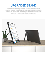 Arzopa A1T 15.6 pouces tactile 1080P Full HD Portable moniteur écran affichage Extender Extension moniteur Portable